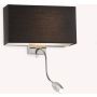 Ideal Lux HOTEL 035956 Applique murale 1x60W/E27+1x1,5W/LED ip20