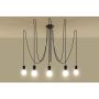 Sollux EDISON SL.0371 Suspension 5x60W/E27