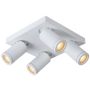 Lucide TAYLOR 09930/20/31 Spot 4x5w/gu10 2200k 320lm ip44