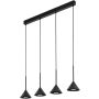 TK Lighting CONO MINI 10305 Pendelleuchte 4x10W/GU10 IP20