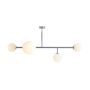 Aldex DIONE 1092PL_L4 Lampe de plafond 4x15W/E14|E27 IP20