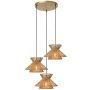 Lucide TASMAN 10420/03/72 Suspension lumineuse 3x60w/e27 ip20