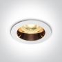One Light The Chill Out 10105M/W/CU Spot encastré 1x10W/GU10 IP20