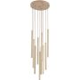 TK Lighting FERRO 11494 Suspension lumineuse 10x8W/G9 IP20