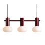 Aldex FLO 3 RUBY S 7000E27_S Pendelleuchte 3x10W/E14