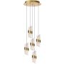 Lucide KLIGANDE 13496/36/02 Suspension lumineuse 5x7w/led 2700k 720lm ip20