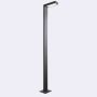 Norlys ASKER POLE 5162GR Laterne 1x6.4W/LED 4000K 1221LM IP55/IP65