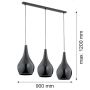 Argon SANTANA 1409 Pendelleuchte 3x15W/E27 IP20