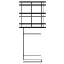 Norlys STOCKHOLM 1433BC Lampe sur pied 1x9W/E27 IP65