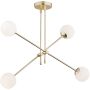 Argon ABSTRACT 1695 Suspension 4x7W/E14 IP20