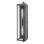 Cosmolight DOVER W02095BK Wandleuchte 2x40W/E27 ip44