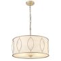 Cosmolight NORFOLK P04576AM-WH Pendelleuchte 4x40W/E27 ip20