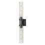 Cosmolight QUINCY W02873BK Applique murale 2x40W/E27 ip20