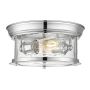 Cosmolight WARWICK C02316CH Deckenlampe 2x40W/E27 ip20