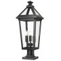 Cosmolight ZURICH F03647BK Lampe sur pied 3x40W/E14 IP44