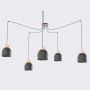 Emibig KRU 1626/5 Suspension lumineuse 5x15W/E27 IP20