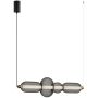 Italux Marco PND-84283-4-BK Pendelleuchte 1x16W/LED 3000K 900lm IP20