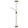 Lucide CHAMPION-LED 19792/24/03 Stehleuchte 2x24w/led 3000k 1600lm+320lm ip20