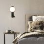 Zambelis READING LIGHT 25326 Applique murale 1x5w/G9+3W/LED 3000K 160lm IP20