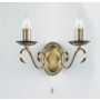Endon BERNICE 2030-2AN Wandleuchte 2x60W/E14 IP20