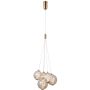 Italux Butero PND-34359-5-HBR-AMB Suspension lumineuse 5x20W/LED 3000K 1830lm IP20