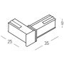 Zambelis MAGNETIC 22258 Verbindungselement IP20