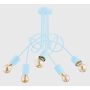 Alfa TANGO 28485 Deckenlampe 5x60W/E27 IP20