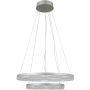 Italux Barlo PND-34526-2L-SILV Suspension lumineuse 2x36W/LED 3000K/4000K/6000K IP20