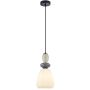 Italux Domali PND-36816-1D-BK-WH Suspension lumineuse 1x40W/E27 IP20