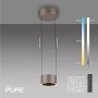 Paul Neuhaus PURE CLIPSE 2471-97 Pendelleuchte 2x5W/LED 2200-5000k 250lm ip20