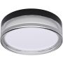 Italux Rilta PLF-73527-M-BK Lampe de plafond 1x24W/LED IP65