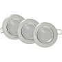 Polux SUN 305275 Spot encastré 1x3,5W/GU10 3000K 250LM IP20