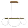 Polux EMMA 327987 Pendelleuchte 1x38W/LED 4000K 4450lm IP20