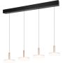 Trio CELESTE 354910465 Pendelleuchte 4x7w/led 3000k 750lm ip20