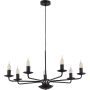 TK Lighting LIMAL 4613 Lustre 7x40W/E14