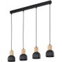TK Lighting CAIRO 4896 Pendelleuchte 4x15W/E27 IP20