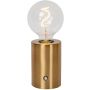 Lucide VIVO 52502/01/02 Lampe de table 1x1w/e27 2700k 39lm ip20