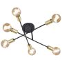 Trio CROSS 606700632 Deckenlampe 6x40w/e27 ip20