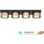 Paul Neuhaus RIKA 6164-18 Lampe de plafond 4x24W/LED 3000k 3800lm ip20
