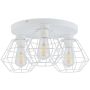 TK Lighting DIAMOND 6214 Lampe de plafond 3x15W/E27