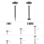 Prezent AKRA 65291 Lampe solaire 10w/led 3000k 300lm ip65