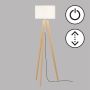 Fischer&Honsel SHINE-WOOD 40478 Lampadaire 3x40W/E27 IP20