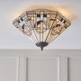 Endon METROPOLITAN 70779 Plafonnier 2x60W/E27 IP20