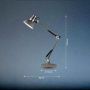 Fischer&Honsel Pit 98271 Lampe de bureau 1x40W/E27 IP20