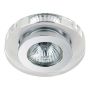 Prezent ELEGANT GLASS FIX 71005 Dekorative Einbaustrahler 1x50W/GU10 IP20