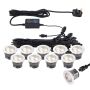 Endon IKONPRO CCT 73349 Lampe de passage 10x0,75W/LED 3000K/4000K 410LM IP67