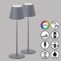 Fischer&Honsel Cosenza 850342 Tischleuchte 2x2W/LED RGBW 270lm IP44