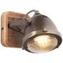 Brilliant CARMEN WOOD 72010/84 Wandleuchte 1x5W/GU10 IP20