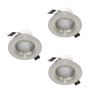 Eglo SALICETO 902279 Einbau-Downlight 3x4.8W/LED 2700K 3X450lm ip20