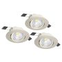 Eglo SALICETO 902282 Einbau-Downlight 3x6W/LED 4000K 3X580lm ip20